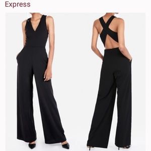 EXPRESS open back jumpsuit